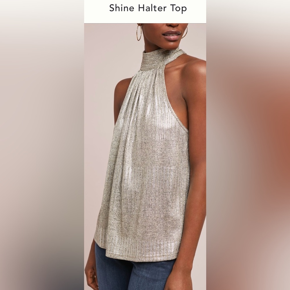 Anthropologie Halter top